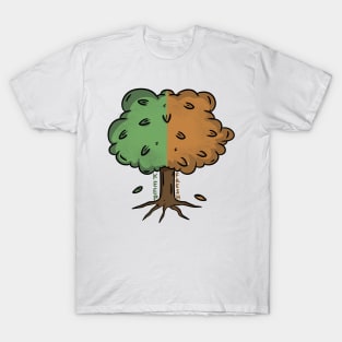 Spring and autumn tree T-Shirt
